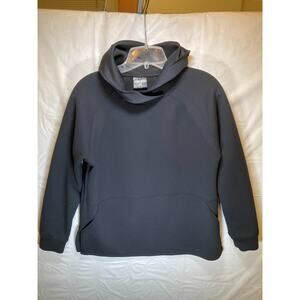 Women's Black 32 DEGREES Luxe Scuba Hoodie Size Medium